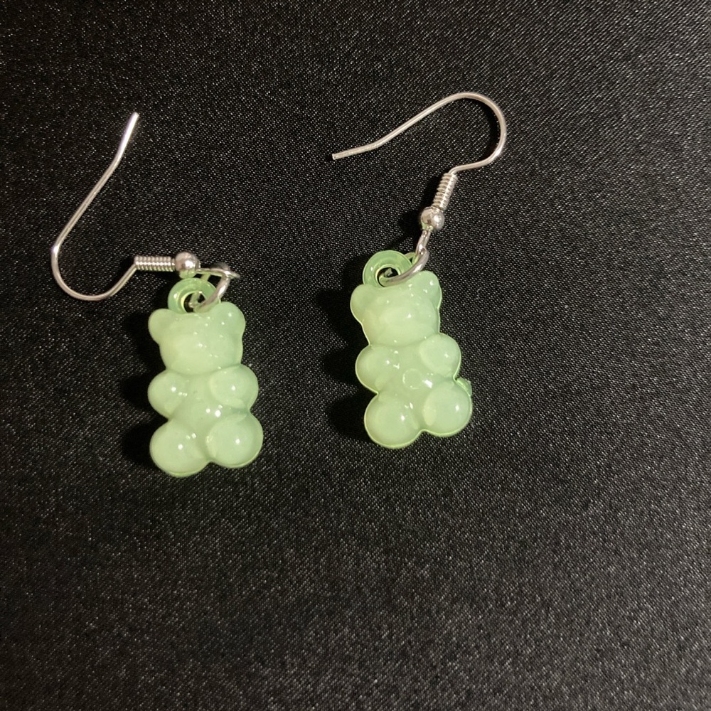 Green gummy bears